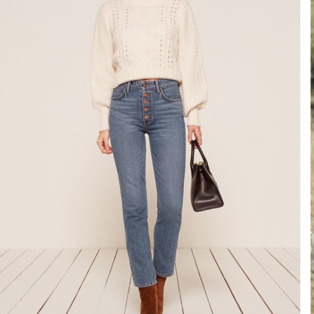 Reformation Winona Slim Jean petite 👖